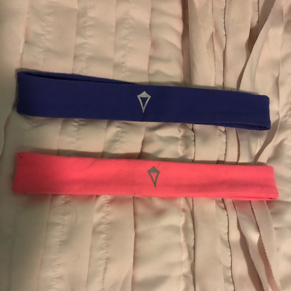 Bundle of simple purple and pink Ivivva headbands